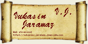 Vukašin Jaramaz vizit kartica